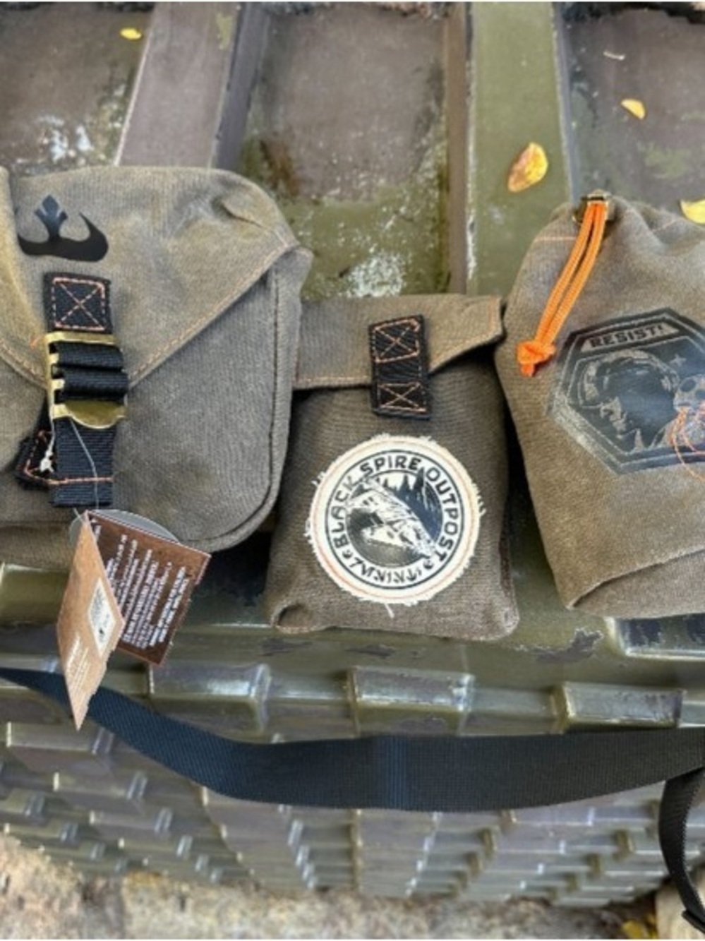 ISO Star Wars utility belt and pouches Galaxy’s Edge